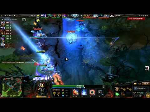 Na`Vi vs Empire, SLTV LAN Finals, WB Semifinal, game 1