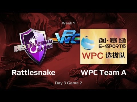 RattleSnake vs WPC Team A, WPC-ACE League, Day 3, game 2