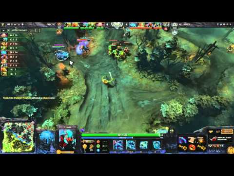 Alliance vs Fnatic, DreamLeague Finals, WB Semifinal, game 2