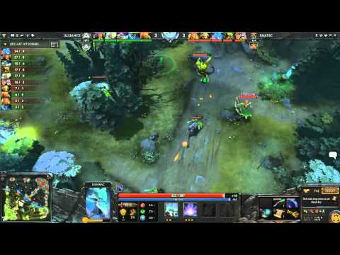 Alliance vs Fnatic, DreamLeague Finals, WB Semifinal, game 1