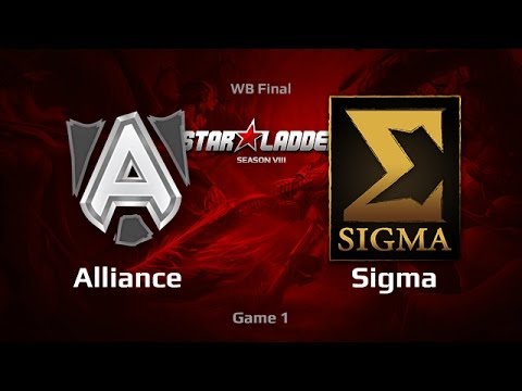 Alliance vs Sigma, SLTV S8 LAN Finals, WB Final, Game 1