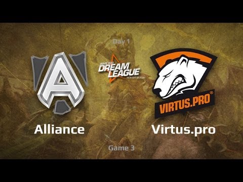 Alliance vs Virtus.pro, Dream League Day 1, Game 3