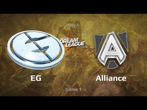 EG vs Alliance, Dream League Day 5, Game 1
