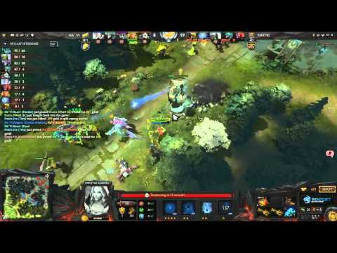 Fnatic vs Na`Vi, DreamLeague Finals, WB Final, game 2