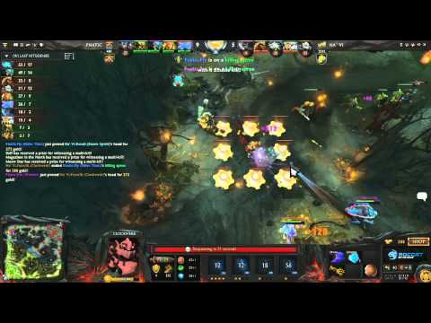 Fnatic vs Na`Vi, DreamLeague Finals, WB Final, game 1