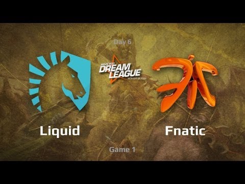Liquid vs Fnatic, Dream League Day 6, Game 1
