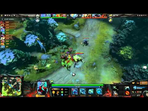 Na`Vi vs Alliance DreamLeague Finals, LB Final, game 1