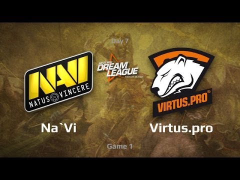 Na`Vi vs Virtus.pro, Dream League Day 7, Game 1
