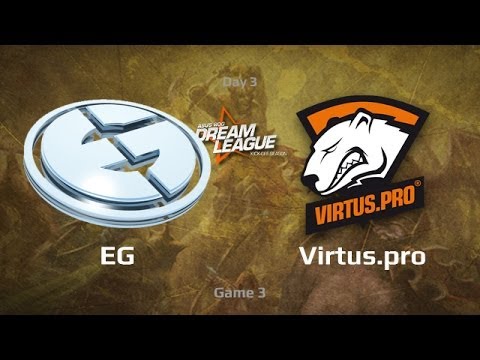 Virtus.pro vs EG, Dream League Day 3, Game 3