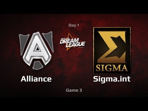 Alliance vs Sigma, DreamLeague Day 1, Game 3