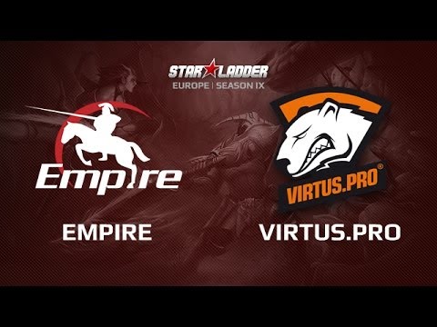 Empire vs Virtus.pro, Star Series Europe, Day 26 Game 1