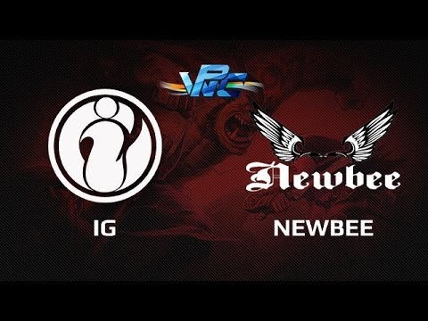 IG vs NewBee, WPC East Day 5, Game 5