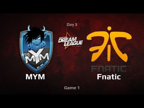 MYM vs Fnatic, DreamLeague Day 3, Game 1