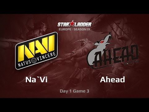 Na`Vi vs Ahead, Star Series Europe, Day 1 Game 3