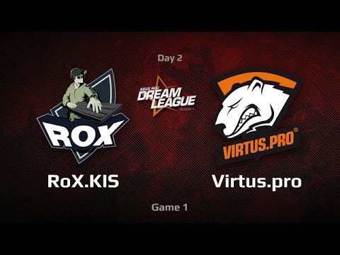 RoX.KIS vs Virtus.pro, DreamLeague Day 2, Game 1
