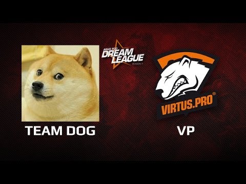 Team DOG vs Virtus.pro, DreamLeague day 15, Game 1