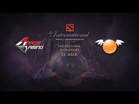 Arrow Gaming -vs- Orange Esports, TI4 SEA Qualifier, Round 6