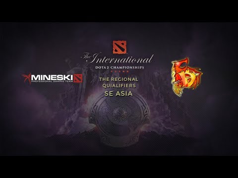 MINESKI -vs- FD, TI4 SEA Qualifier, Round 6