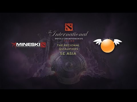 Mineski -vs- Orange, TI4 SEA Qualifier, Round 2