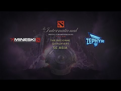 Mineski -vs- Zephyr, TI4 SEA Qualifier, Round 3