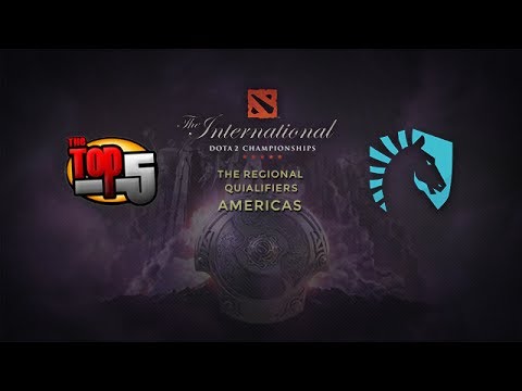 TOP5 vs Liquid @ TI4 Americas Quals, Day 2