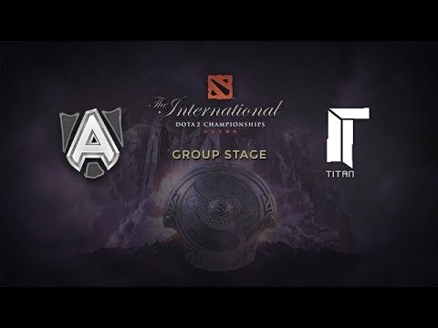 Alliance -vs- Titan, The International 4, Group Stage, Day 1