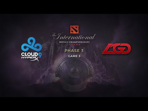 Cloud9 -vs- LGD, The International 2014, Phase 3, Game 3