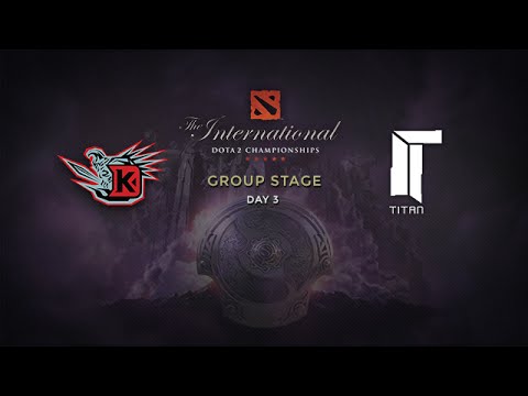 DK -vs- Titan, The International 4, Group Stage, Day 3