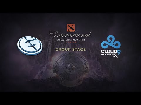 EG -vs- Cloud9, The International 4, Group Stage, Day 1