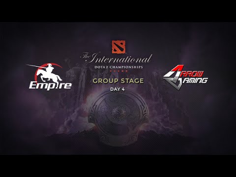 Empire -vs- Arrow, The International 4, Group Stage, Day 4