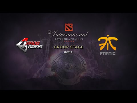 Fnatic -vs- Arrow, The International 4, Group Stage, Day 3