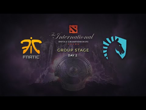 Fnatic -vs- Liquid, The International 4, Group Stage, Day 2