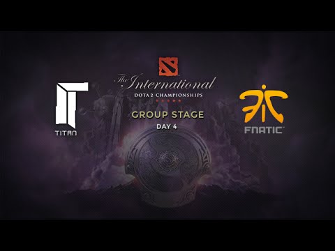 Fnatic -vs- Titan, The International 4, Group Stage, Day 4
