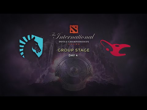 Liquid -vs- Mouz, The International 4, Group Stage, Day 4