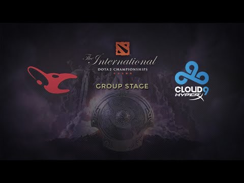 Mouz -vs- Cloud9, The International 4, Group Stage, Day 1
