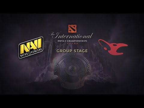 Na`Vi -vs- Mouz, The International 4, Group Stage, Day 1