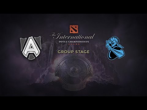 NewBee -vs- Alliance, The International 4, Group Stage, Day 1