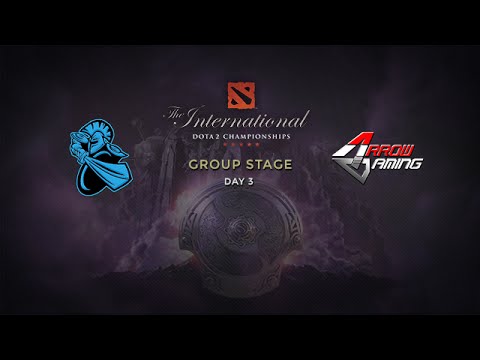 NewBee -vs- Arrow, The International 4, Group Stage, Day 3