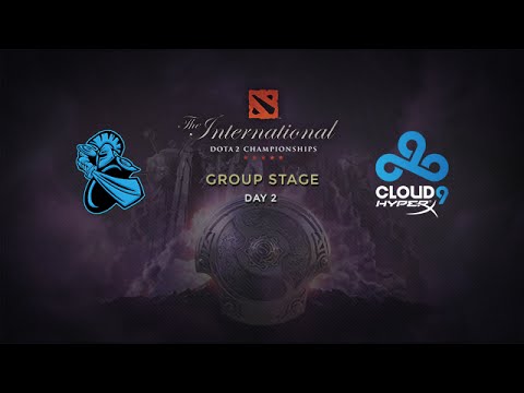 NewBee -vs- Cloud9, The International 4, Group Stage, Day 2