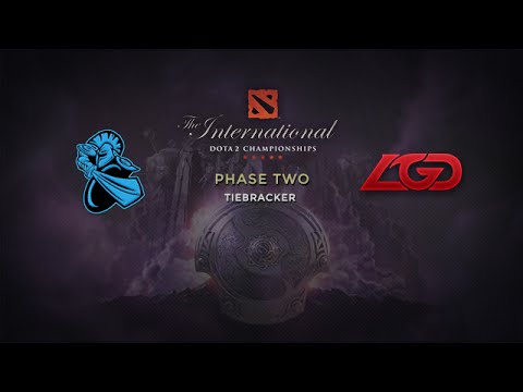 NewBee -vs- LGD, The International 4, Phase 2, Tiebraker