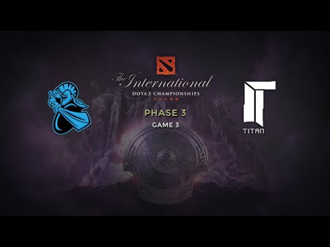 NewBee -vs- Titan, The International 2014, Phase 3, Game 3