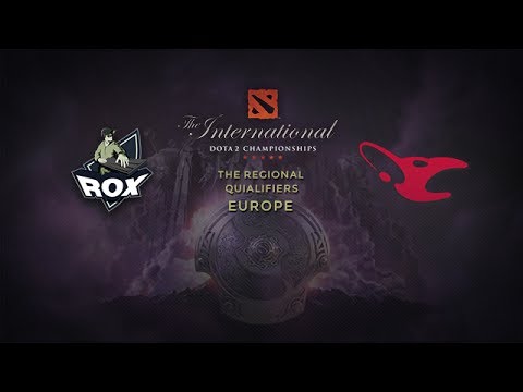 RoX.KIS -vs- Mouz, TI4 EU Qualifier, WB Final, Game 3