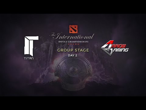 Titan -vs- Arrow, The International 4, Group Stage, Day 2