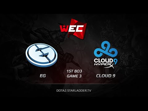 EG vs Cloud9, WEC LAN Finals, Grand Final [1st BO3] Game 3
