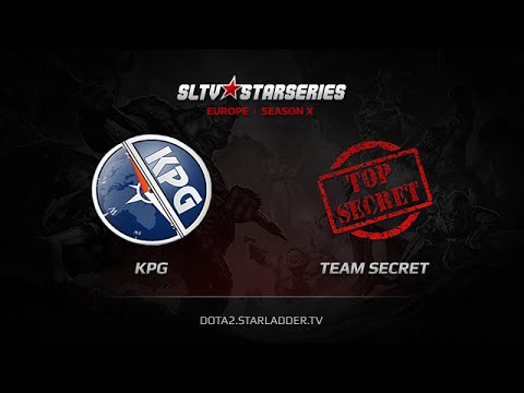 KPG -vs- Team Secret, SLTV Europe Season X, Day 12, Game 1