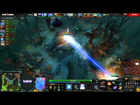 Match of the Week! Secret vs Team Tinker , SLTV Europe Season X, Day 29, Game 2