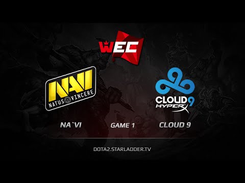 Na`Vi vs C9, WEC Lan Finals, WB Semifinals, Game 1