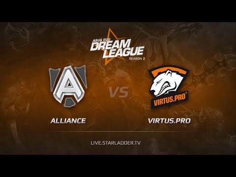 Alliance vs VP, DreamLeague Season 2 Day 1, Game 1, Match 2