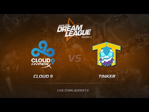 Cloud9 vs Team Tinker, DreamLeague Season 2, Day 6, Game 4, Match 2