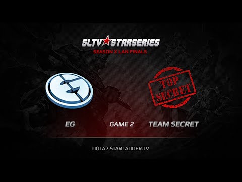 EG vs Team Secret, SLTV S10 Finals, WB Final, Game 2